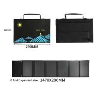 Panel Solar Plegable De 100W Para Recarga USB Portátil De 12V Panel De Energía Móvil Para Exteriores Y Viajes Carga De Teléfono Móvil 5V 100W - details 2