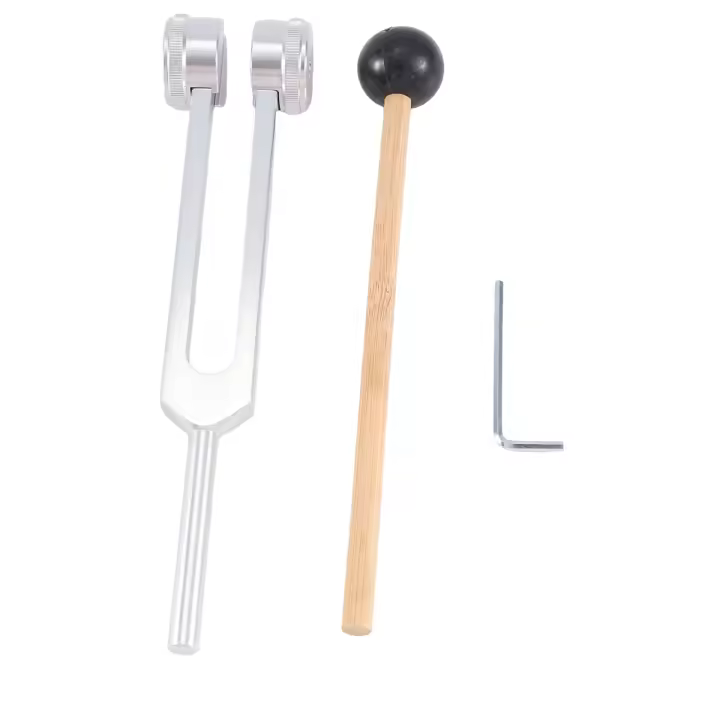 Horquilla de afinación de 174 Hz para reparación curativa, instrumento Musical con martillo de silicona para aliviar el estrés y la curación - 1