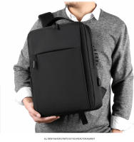 Mochila Para Laptop De 15.6 Pulgadas Para Hombres Nylon Impermeable Con USB Bolsa Escolar Para Viajes Con Portátil Interior - details 22
