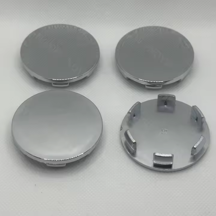 Juego De 4 Cubiertas De Eje De Rueda Para Coche 51mm ABS Sin Logo Cubiertas Antipolvo Para Ruedas Decoraciones Exteriores Accesorios De Auto - 1