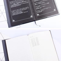 Cuaderno Y Pluma De Pluma De Pluma De Anime Death Note Juego De Cuaderno De Cuero Y Pluma De Pluma Para Arte De Animación Y Escritura - details 8