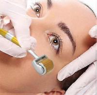 Rodillo dérmico-Rodillo para cabello y cuero cabelludo-Para hombres y mujeres-Estimula el crecimiento del cabello saludable-Herramienta Micro Needling para descansar - details 0