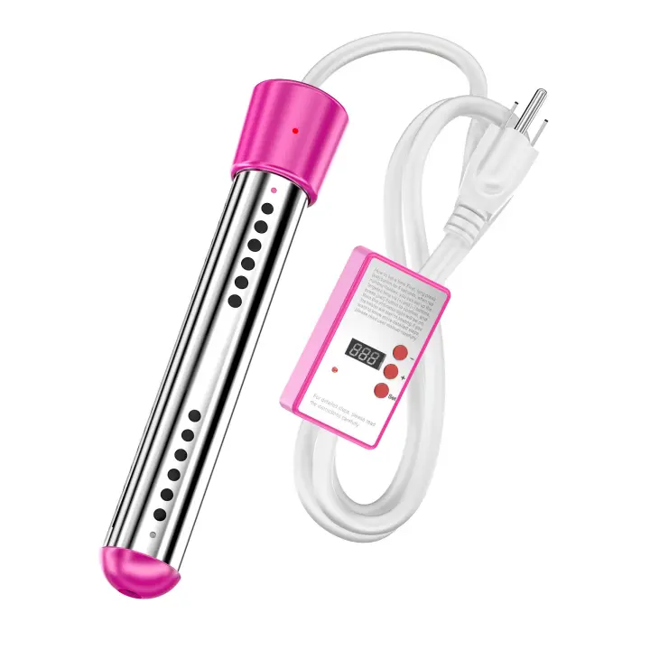 Calentador de Agua Eléctrico de Inmersión de 3000W Calentador de Agua Portátil para Bañeras Piscinas y Uso en Exteriores Calentamiento Rápido para Hogares y Escuelas (Tiempo Programado - Tipo Temporizador) - 1