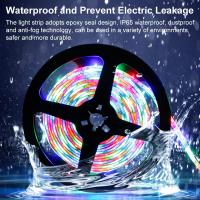 Luces LED Solares En Tira De 5M Y 10M Con Control Remoto 8 Modos De Iluminación Auto ON/Off IP67 Impermeable Para DIY En Valla Techo Escalera - details 0