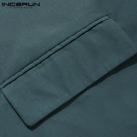 Incernun Chaqueta De Hombre Estilo Coreano 2024 Moda Casual Manga Larga Suelta Ajustada Talla S-5XL Ropa De Calle Unisex - details 13
