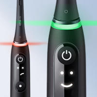 Oral-B iO 6 Duo - Cepillo de dientes eléctrico, recargable, con 2 mangos, inteligencia artificial, 2 cabezales. Disponible en color negro y cuarzo rosa - details 3