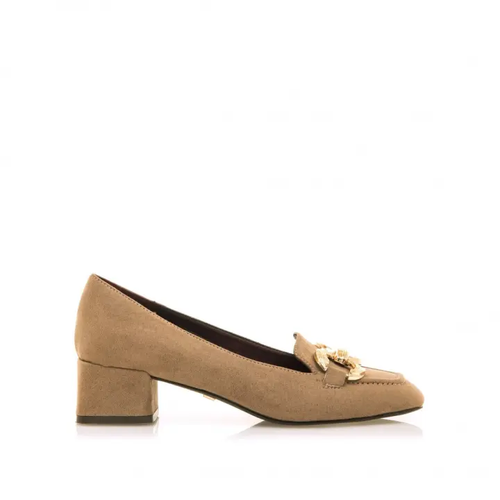 Zapatos casual mujer MARIAMARE 63549 C56692 COPETE ADORNO CADENA TAUPE 33864 24I - 1