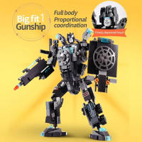 1000PCS Bloques De Construcción De Estación De Policía De La Ciudad Camión SWAT Figura Militar WW2 Para Niños Juguetes Educativos De Plástico ABS Tamaño Pequeño Compatible Con Lego - details 3
