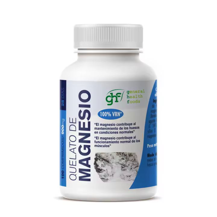 Quelato magnesio 100 comprimidos de 900mg  GHF - 1