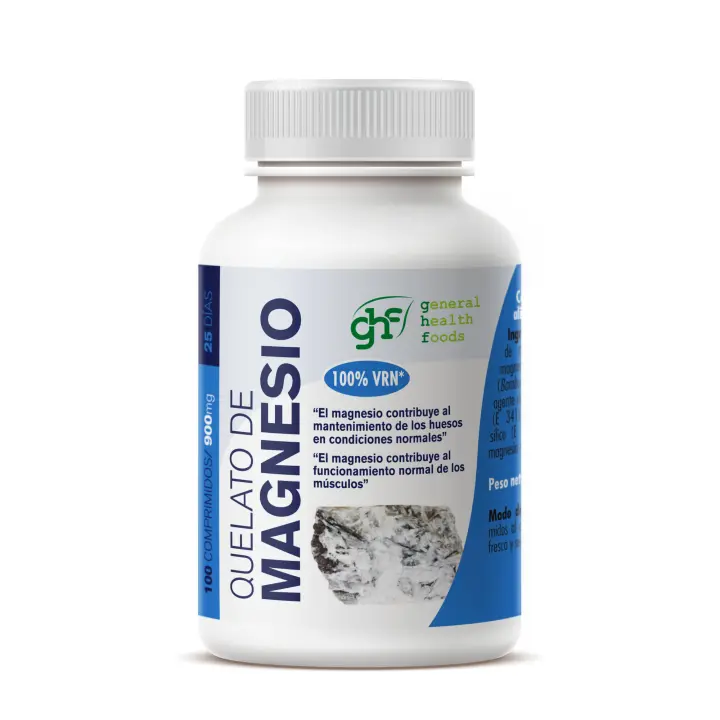 Quelato magnesio 100 comprimidos de 900mg  GHF - 1