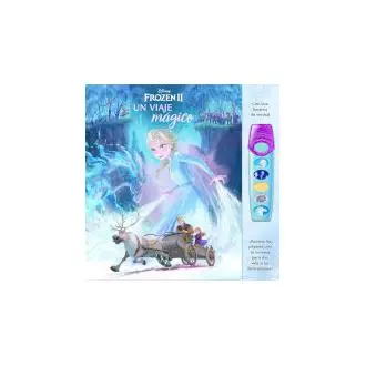 Libro UN VIAJE MÁGICO. LIBRO CON LINTERNA FROZEN II. FAB Frozen PI KIDS - 1