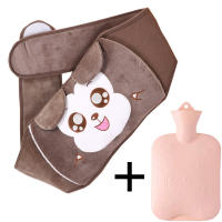 Set De 2 Fundas Para Botella De Agua Caliente De Terciopelo Para Menstruación Y Calentador De Manos Invierno Cubierta De Cintura Con Correa Para Hombres - details 17