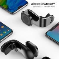 Soporte De Teléfono Móvil Para Coche Con Ventilador De Aire Giratorio De 360 Grados Y Magnético Compatible Con Xiaomi iPhone 15 Samsung - details 4
