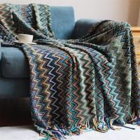 Manta De Terciopelo Bohemio Con Borlas Para Decoración De Sofa Y Cama Manta Suave Y Cálida Manta De Hogar De 127X152CM - details 5