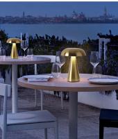 Lámpara De Noche LED En Forma De Setas Recargable Para Escritorio De Dormitorio Oficina Decoración De Restaurante Hotel Barra Luz De Lectura Dimmable - details 10