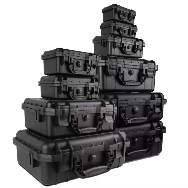 Estuche De Transporte Rígido Para Herramientas Con Espuma Pre-cortada Caja De Almacenamiento Protector De Seguridad Organizador De Herramientas Resistente a Los Impactos - 1