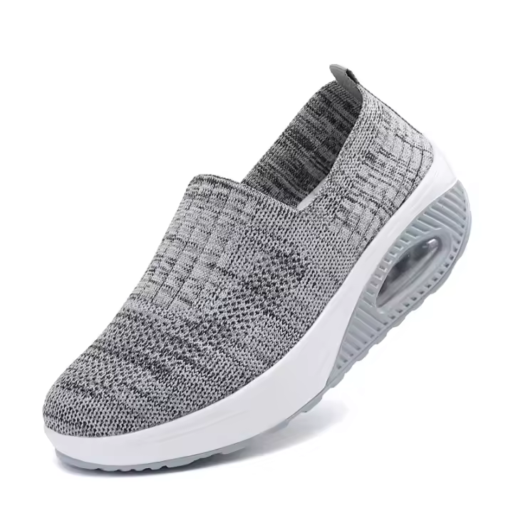 Zapatos De Caminar Para Mujer Suela Antideslizante Orthopedic Plataforma Mules Transpirables Tacón Bajo Zapatillas De Mujer - 1