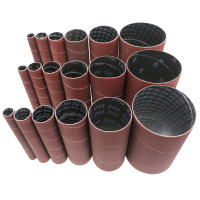 6Pcs Fibras De Enrosque Para Sándwich De Arena Con Papel De Oxiuro De Aluminio 80/120/240 Para Metal Y Carpintería Polvo - details 0
