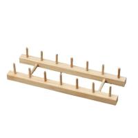 Caja De Almacenamiento Para Hilo De Costura De Madera Organizador De Telas Plegable Para Bordado Tamaños Múltiples Soporte Para Bobinas De Hilo - details 5