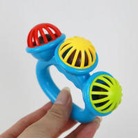 Juguete Sensorial De Campana Para Bebé Recién Nacido 4PCS Juguetes De Agarre Seguros Para Niños De 0 a 24 Meses Material ABS Geométrico - details 15