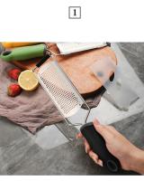 Planificador De Queso De Acero Inoxidable Multifuncional Para Queso Y Limón Herramienta De Cocina Ancha Tabla Para Queso - details 1