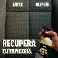 Blecar - Limpia Tapicerías Coche Textil - Limpia Alfombrillas, Techos y Asientos -Limpiador interior de coche - Elimina Manchas Difíciles - Limpiador Profesional para Piel Sintética y Tejidos Delicados - Limpiador de Tapicerías de Coche - 750 ml - details 0