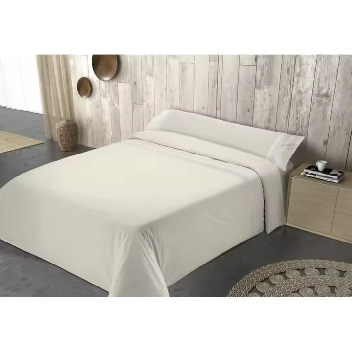 Juego de funda nórdica Pierre Cardin ELISA Beige Marfil 3 Piezas - 1