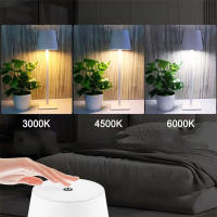 Lámpara De Escritorio Recargable LED Con Interruptor Táctil 3 Colores Ajustable Para Decoración De Dormitorio Sala De Estar Barra De Comida Iluminación - details 7
