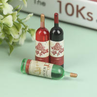 Juego De 3 Piezas Miniatura De Botella De Vino Y Vaso Para Muñecas Casa De Muñecas Decoración De Escritorio Juguete Educativo Para Niños - details 7