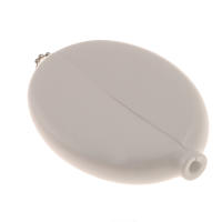 Pequeño Monedero Oval De PVC Colorido Con Cadena Hermoso Portador De Cambio Para Viajes Portátil Y Práctico - details 4