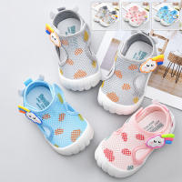 Zapatos De Malla Doble Transpirables Para Bebés Niños Y Niñas Con Suela Suave Y Elástica Antideslizante Para Aprender a Caminar Comodidad Y Estilo En Verano - details 3