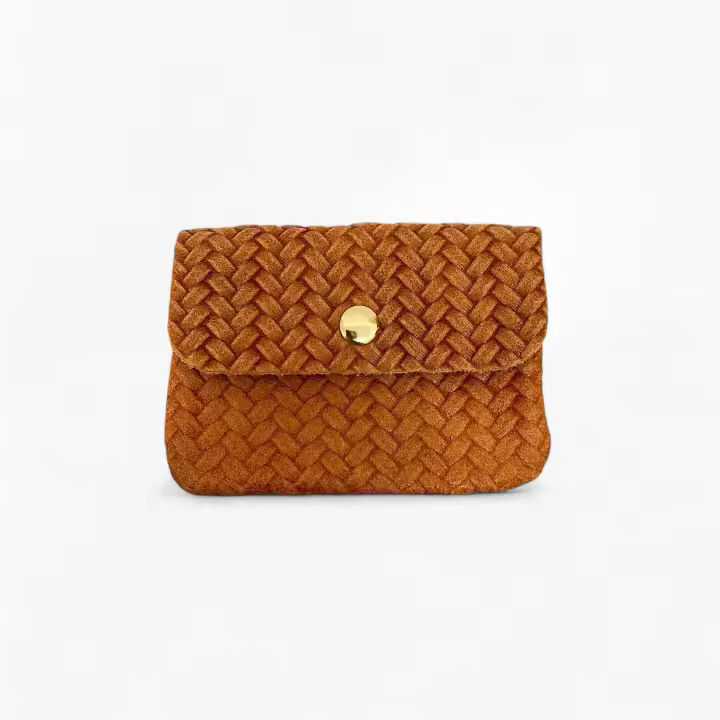 Cartera Elegante，étnico ,vintage de Cuero Granulado，monedero ,tarjetera, billetera de cuero,hecho en Italia,piel auténtico - Ultra Ligera, Suave y Práctica,regalo para mujer - 1
