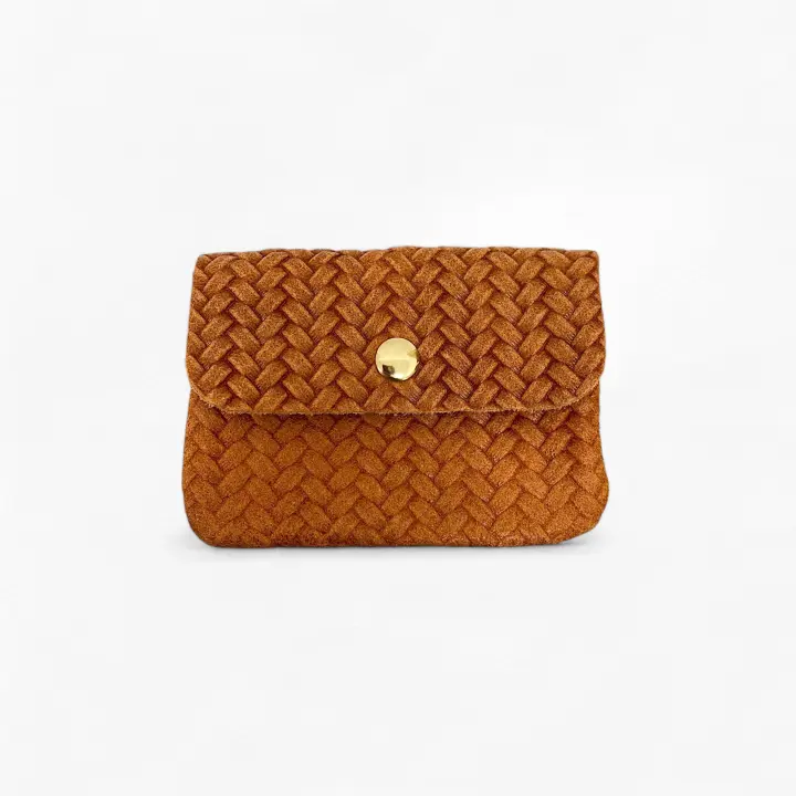 Cartera Elegante，étnico ,vintage de Cuero Granulado，monedero ,tarjetera, billetera de cuero,hecho en Italia,piel auténtico - Ultra Ligera, Suave y Práctica,regalo para mujer - 1