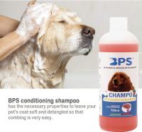STARLEY-BPS Champú Acondicionador para Perro 750ml Shampoo Animales Domésticos Seguro y Natural Diseño para Todo Tipo de Razas - details 1
