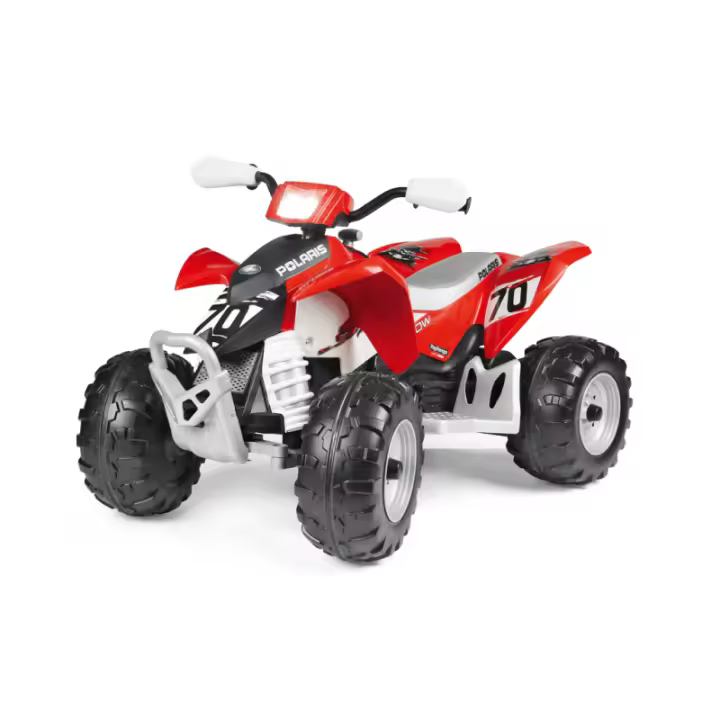 Peg Perego Polaris Outlaw 330W Quad Eléctrico Infantil con Luces y Sonidos - Batería Recargable 12V - 1