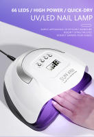 Secador De Uñas LED UV De Alta Potencia 66Lamp Beads Fuente De Luz Dual Para Todos Los Polvos De Uñas De Gel Para Salon De Belleza - details 0