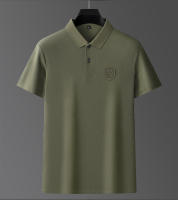 Camisa Polo De Verano Para Hombres Diseño De Moda Bordado Algodón De Seda Transpirable Casual Negocios Manga Corta - details 12