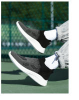 Zapatos De Correr Para Hombre Transpirables Talla 46 Zapatillas De Correr Slip on Casual Mesh Suela EVA Zapatos De Equipo Deportivo - details 19