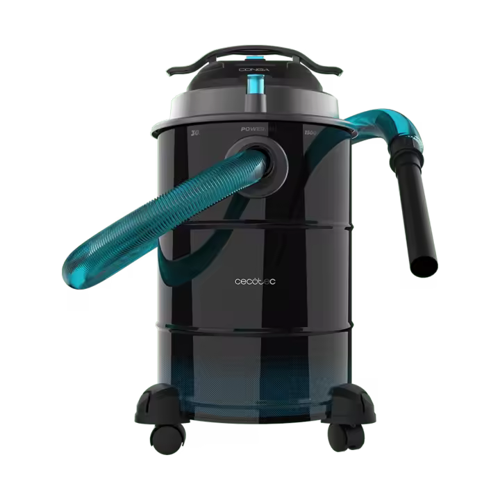 Aspirador de cenizas Conga Ash 6000 EasyGo Home XL 30L 1500W con ruedas y asa para fácil transporte - 1