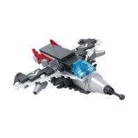 COGO Transformación De Robot a Avión Juguetes De Bloques De Construcción Serie Militar Regalo Para Niños (774 Piezas) - details 15