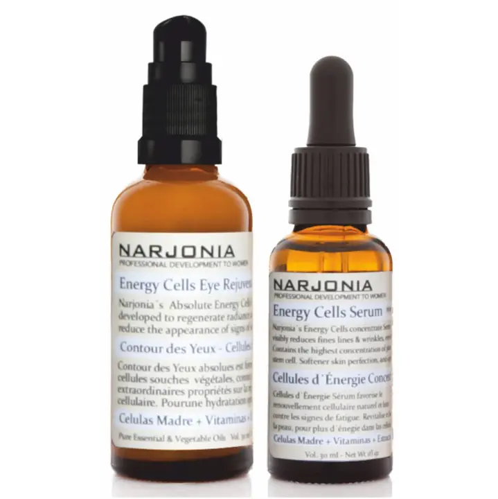 Pack rejuvenecedor de células madre Narjonia - Contorno de ojos + Suero Concentrado - 1