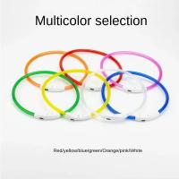 Collar LED Para Perros Y Gatos Con USB Y 3 Modos Luz Brillante Prevenimiento De Pérdida Accesorios Para Mascotas Reflectante Anti-Perdida Para Animales - details 7