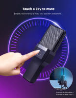Micrófono Profesional Para Juegos De Computadora Condensador USB Para Streaming En Vivo Podcast Estudio Micrófono Karaoke Kit De Microfonos Para PC Y Portátil - details 19
