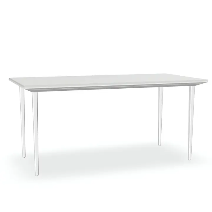 Mesa Oficina Blanca Madera 160x80 cm Longo de Actiu - 1