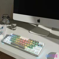 Teclado Mecánico De Juegos Mini AULA F3261 RGB Efecto USB Con Switches Rojos 61 Teclas Cable Separado Desmontable Para Mac Windows - details 10