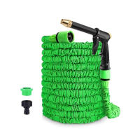 1PC Camión De Agua Retráctil Mágico Expansible Para Jardín Y Limpieza De Coches Alta Presión Con Gun De Agua Set De Tubo De Agua Para El Hogar - details 5