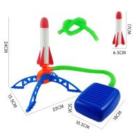 Juego De Juguete Para Niños Con Launcher De Rocket De Aire Con Bomba De Pies Juego Deportivo Al Aire Libre Para Niños Set De Juegos De Salto Y Movimiento Desarrolla La Capacidad De Agarrar Y Moverse - details 5