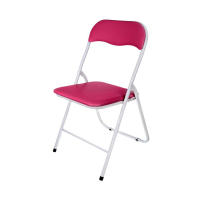 UD - Silla Plegable de Aluminio – Rosa, 44x46x80 cm | Ligera, Resistente y Portátil - details 1