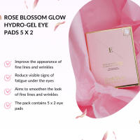 ErthSkin London Almohadillas para ojos de hidrogel Rose Blossom Glow 5 x 2 - details 2