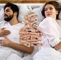 Juego de apilamiento de torres de bloques de construcción para parejas, apilamiento sexual, bloques de construcción para el día de San Valentín - details 1
